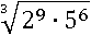 ∛((2^9)∙(5^6))